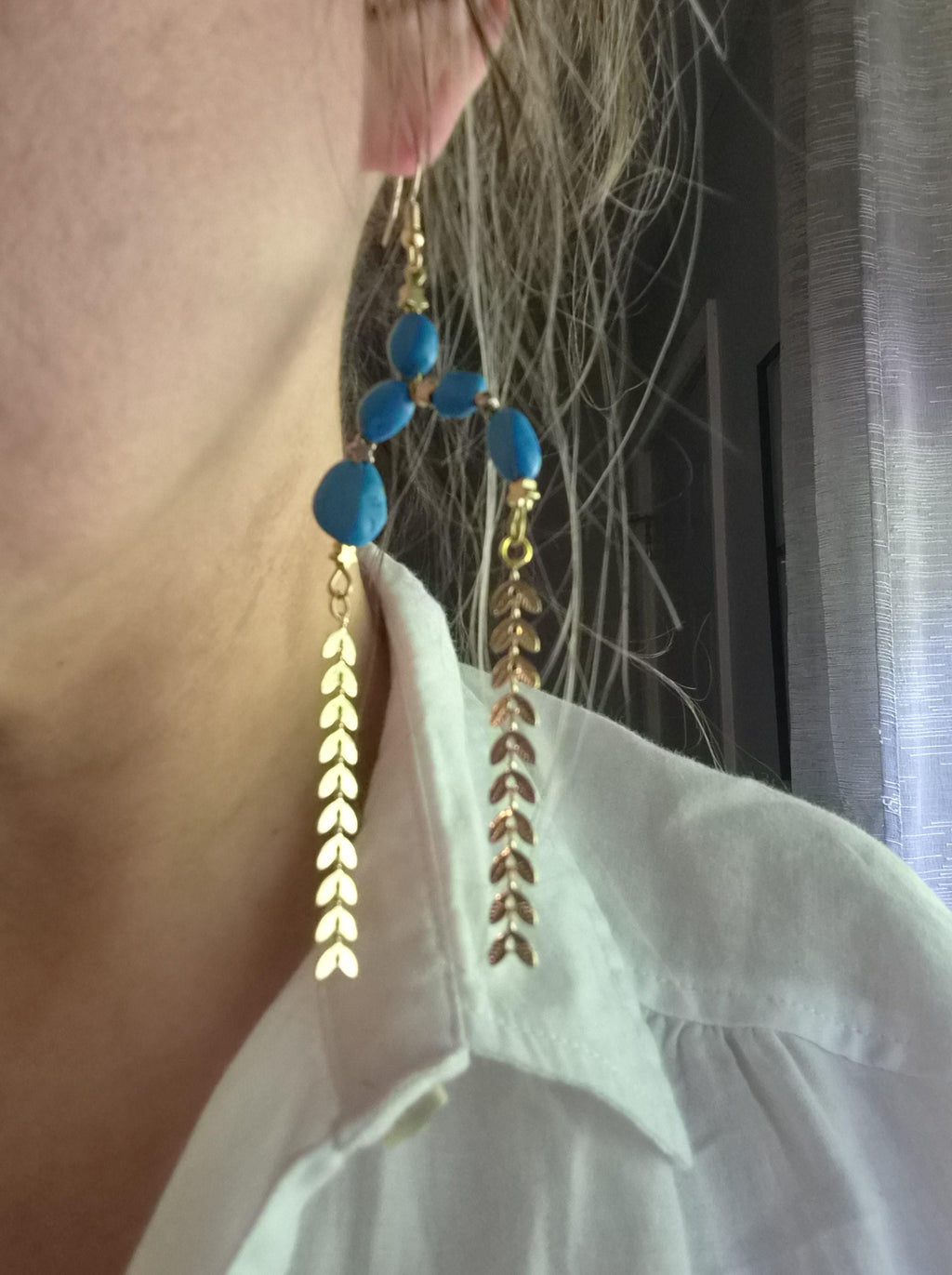 Turquoise Dangle Earrings