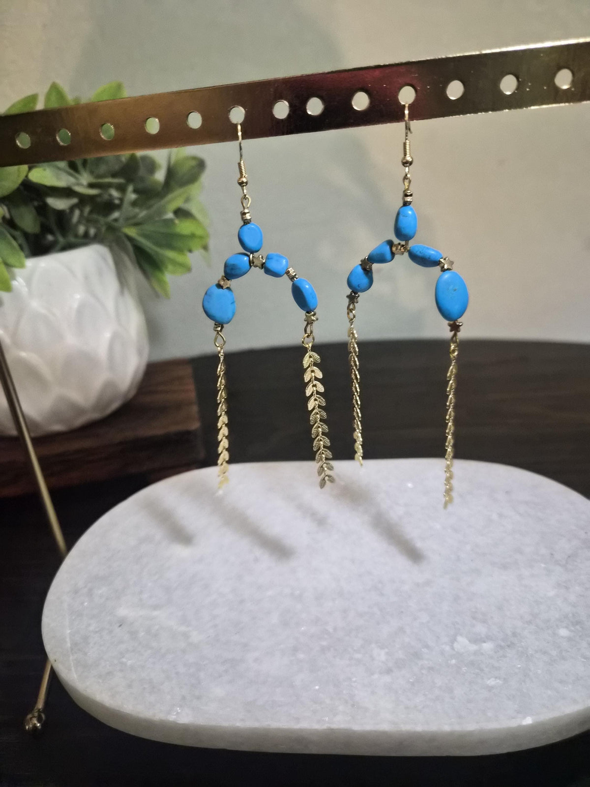 Turquoise Dangle Earrings