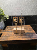 Shell Moon Earrings