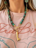 Cowboy Boot Necklace