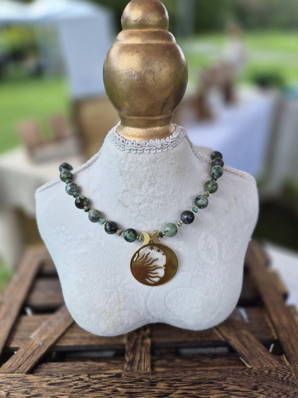 African Turquoise Necklace