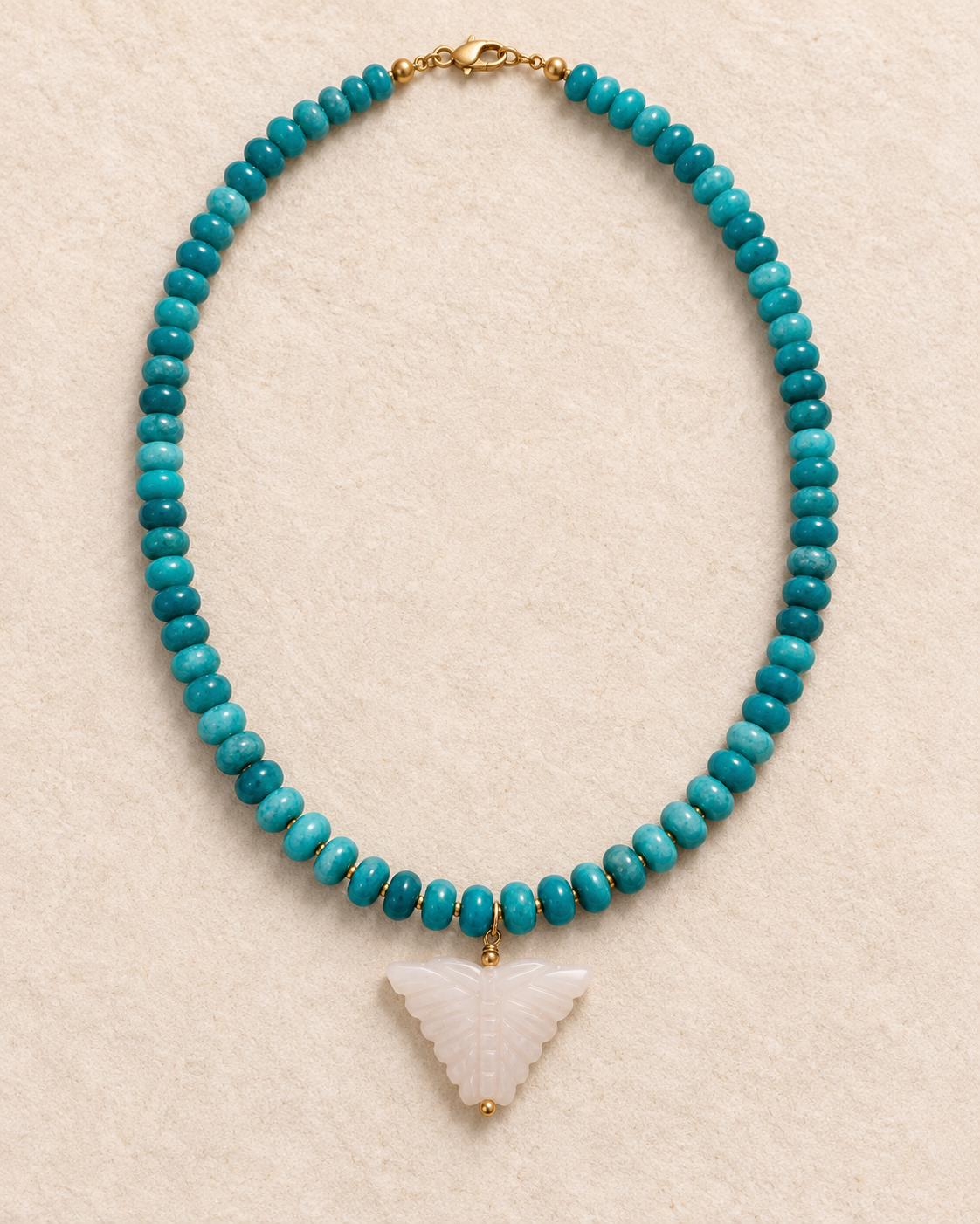 Turquoise Wings Necklace