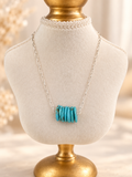 Silver Disc Necklace