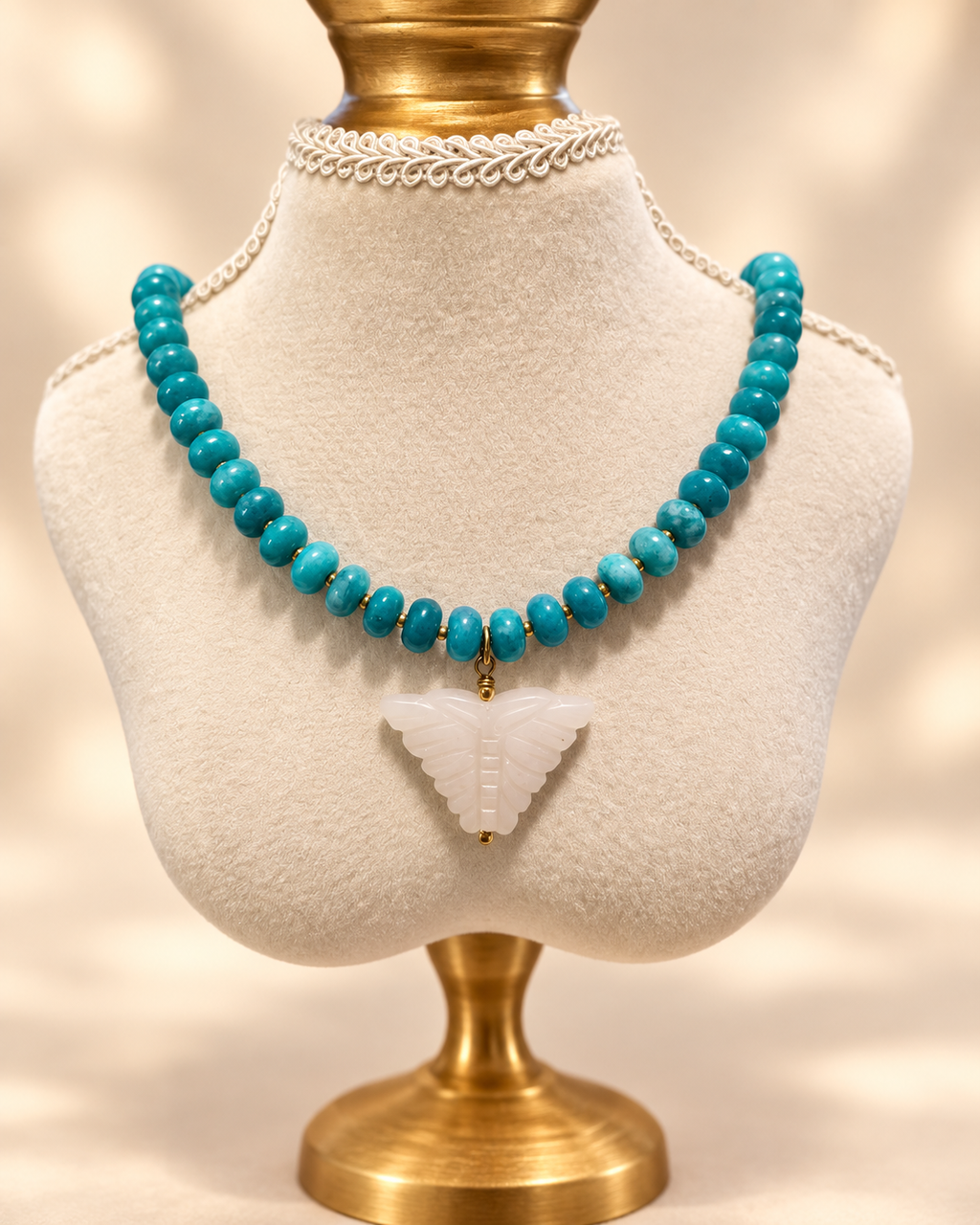 Turquoise Wings Necklace