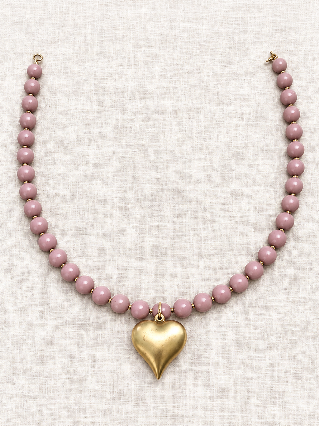 Blushing Heart Necklace