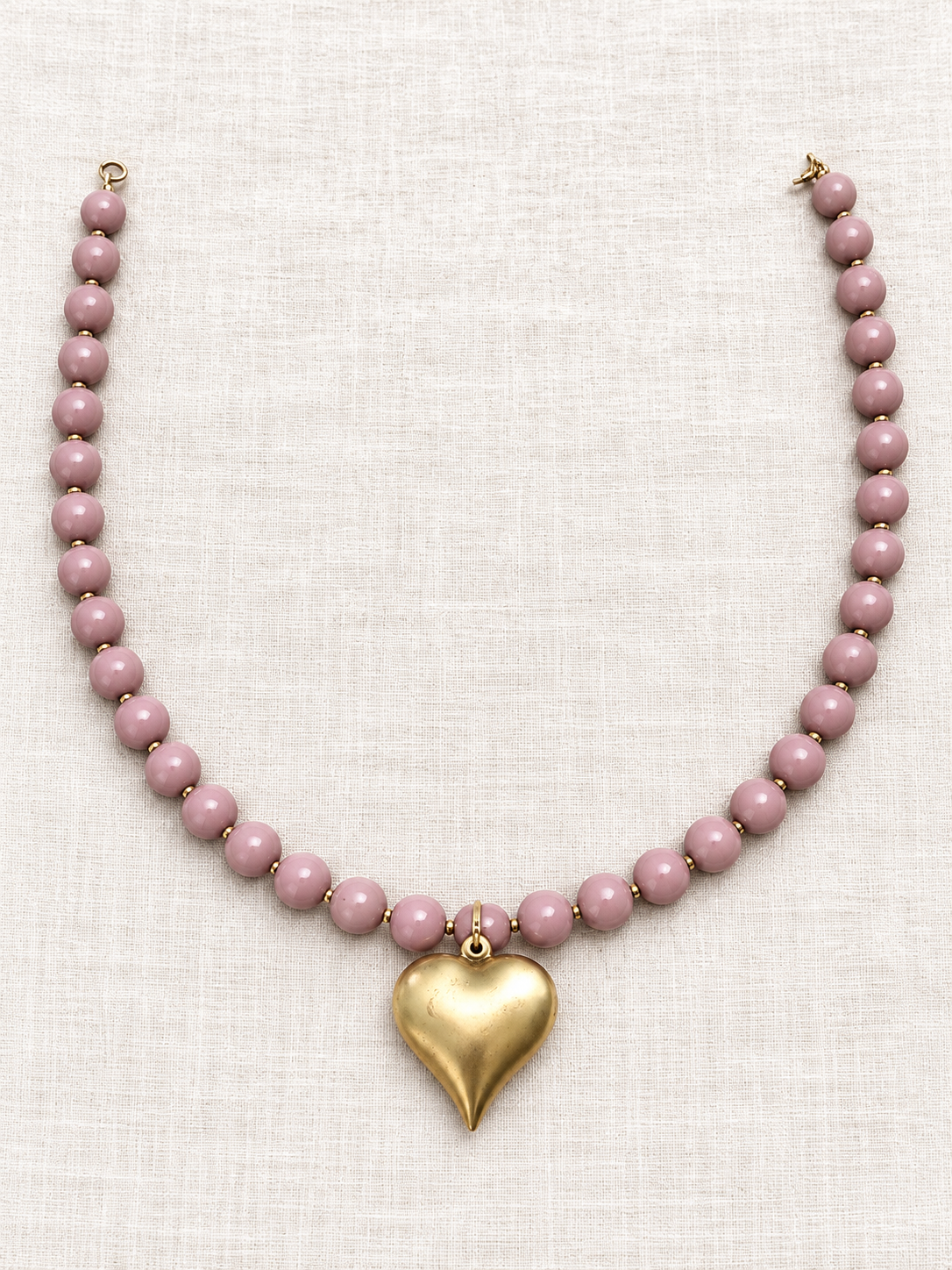 Blushing Heart Necklace