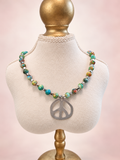 Silver Peace Necklace