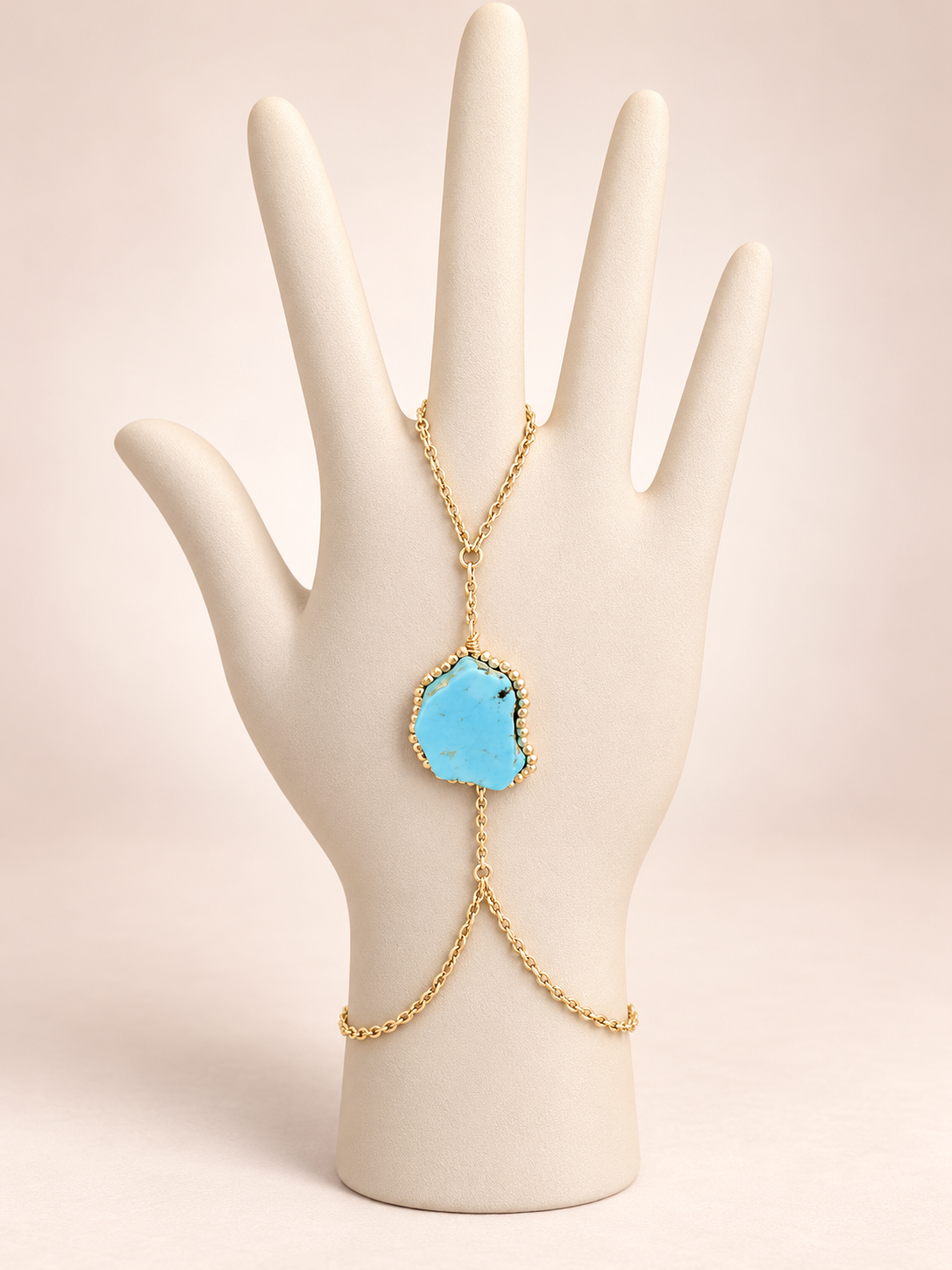 Turquoise Handchain