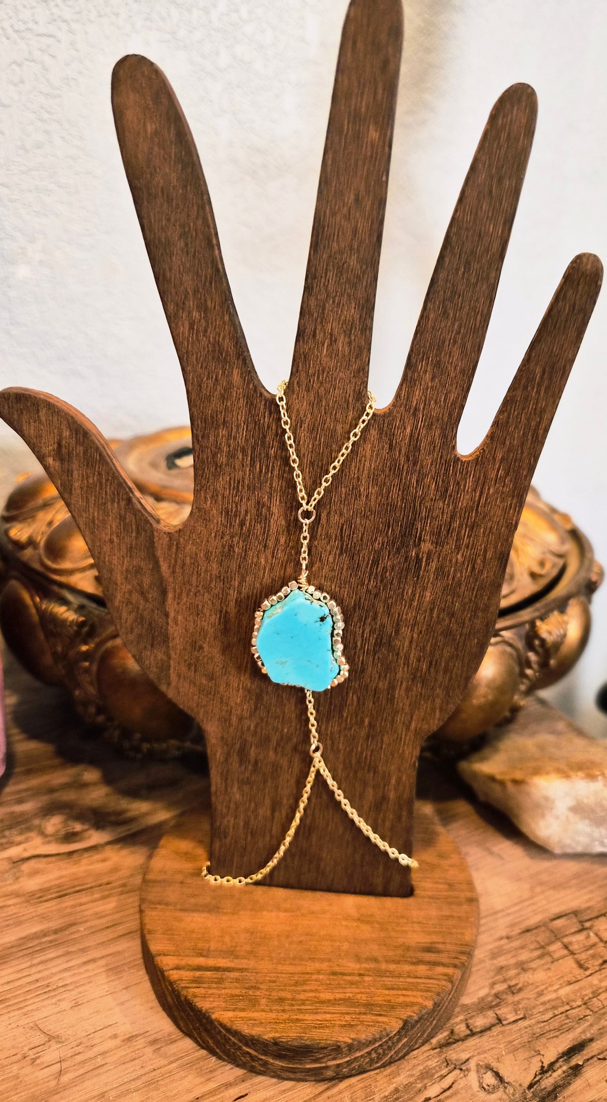 Turquoise Handchain