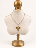 Mixed Metal Elephant Necklace